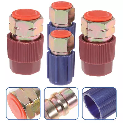 4 PCS/ R134a Adapter Fittings Quick Coupler R12 R134a Conversion Kit • $16.28