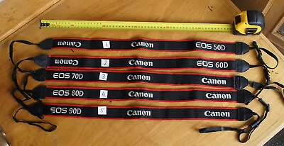 1x Genuine Canon EOS 50D 60D 70D 80D 90D Camera Neck Strap 110 • $17.90