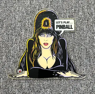 Elvira And The Party Monsters Key Fob Plastic Rare Bally Pinball Machine Promo • $89