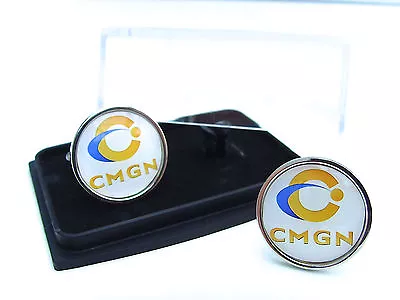 £10.99 • Buy James Bond 007 'cmgn' Elliot Carver Badge Mens Cufflinks Gift