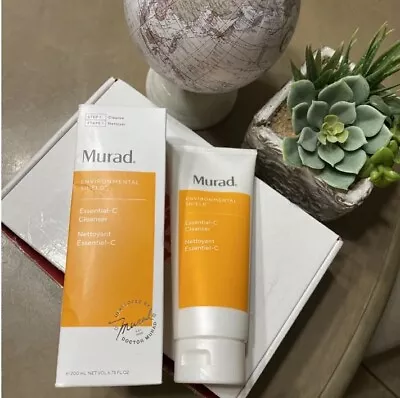 Murad Environmental Shield Essential-C Facial Cleanser 6.75oz/200mL Sealed Tube • $24.88