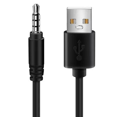 3.5mm Plug AUX Audio Jack To USB 2.0 Male  Cable Adapter Cord For Car MP3 L1S8 • £3.84