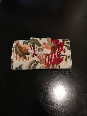 Vintage Carpet Tapestry Chenille Wallet • $15.99