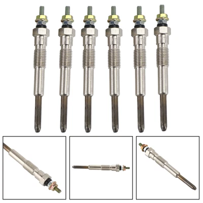 12 V Glow Plugs For Toyota Landcruiser Hj47 Hj60 Hj75 4.0L 2H Diesel Engine AU • $35.81