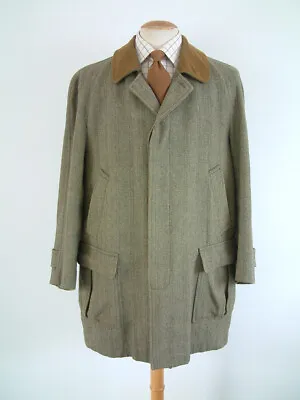 £175 • Buy Invertere Vintage Derby Tweed Field Coat..42 ..made In England..superior Quality