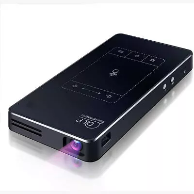 Mini Projector 1080P HD Video DLP Projector Android 9.0 Bluetooth Home Theater # • $199.99