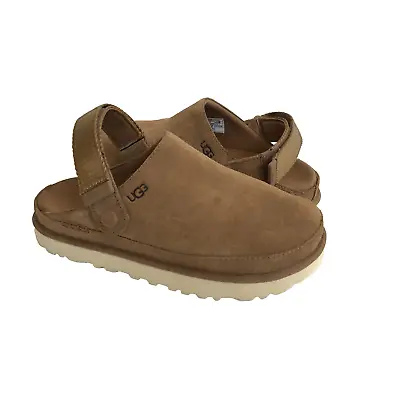 Ugg Goldenstar Clog Chestnut Slide Platform Sandal Us 9.5 / Eu 40.5 / Uk 7.5 • $145