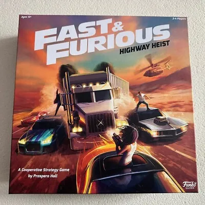 Funko The Fast And Furious Highway Heist Board Game • £12.95
