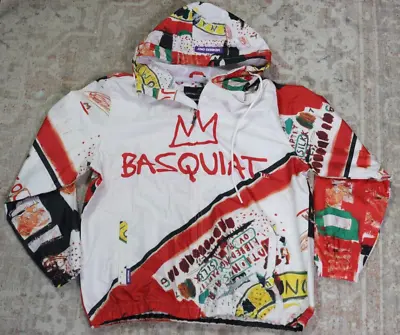 Jean-Michel Basquiat Art Men's ‘Red’ X Members Only Windbreaker Jacket • Large • $29.99