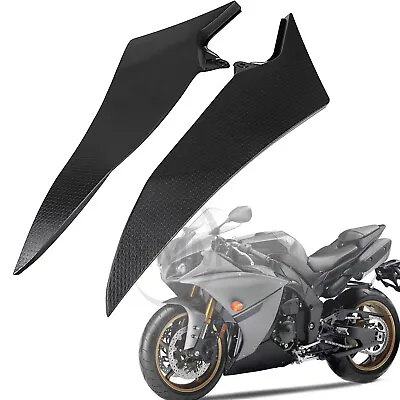 Motor Tank Side Cover Cowl Panel Fairing For Yamaha YZF R1 Limited Edition Raven • $26.98