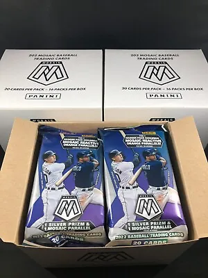 2022 Panini Mosaic Baseball Hanger Packs Sealed! Ships Free! Witt Rodriguez! • $9