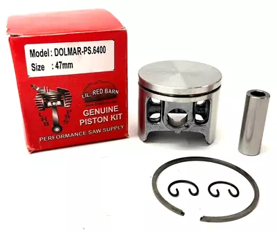 New Piston Kit 47mm Fit Dolmar Makita Dpc 6200 6201 6400 6401 Wacker Bts 930 935 • $24.95