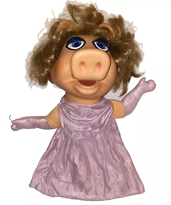 The Muppets Miss Piggy Vintage 1977 Hand Puppet Jim Henson Fisher Price 16  • $29.95