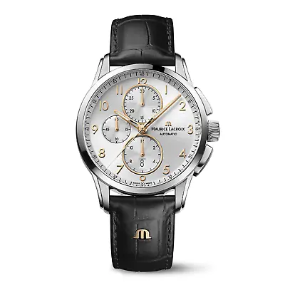 Maurice Lacroix Pontos Choronograph Men's Watch (PT6388-SS001-220-2) • $3200