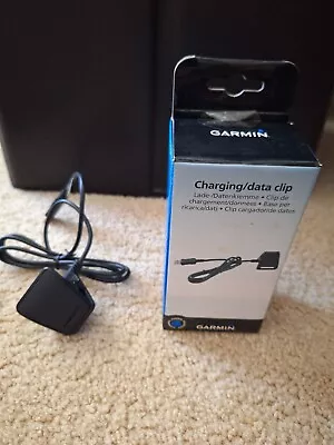 Garmin OEM USB Charger Charging Cable/Data Clip Approach S1 Forerunner 110 210 • $22.95