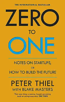 $22.99 • Buy Zero To One By Blake Masters, Peter Thiel