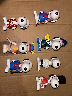 McDonalds Snoopy World Tour 1999 - Happy Meal Toys X7 • £6.99