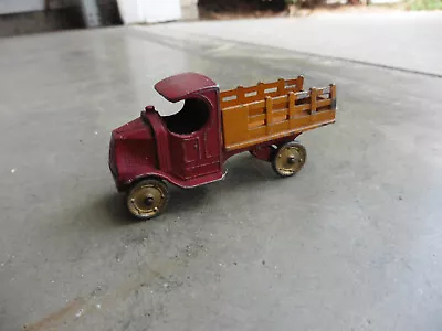 1920s Tootsietoy Die Cast Mack Bull Dog C Cab Stake Truck W Metal Disc Wheels @@ • $19.99