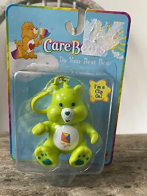 £30 • Buy Care Bears Do Your Best Bear 2003 Clip On Plastic Figure In Packaging Retro