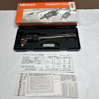 Mitutoyo Japan 500-196-20  Absolute Digimatic Digital Caliper 6 /150mm With Box • $65