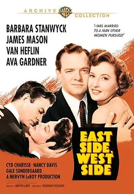 EAST SIDE WEST SIDE - DVD - Region Free - Sealed • £20.99