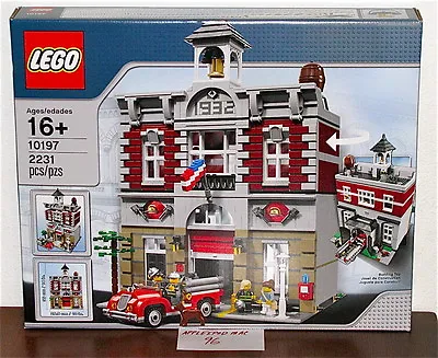 $779.99 • Buy Brand New Sealed Lego 10197 Creator Expert Fire Brigade Classic Brick Modular