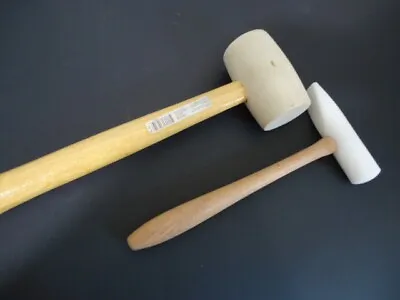 Set Of 2-Nylon Wedge Hammer And Workforce 16oz Rubber Mallet Non-Marring Jewelry • $30