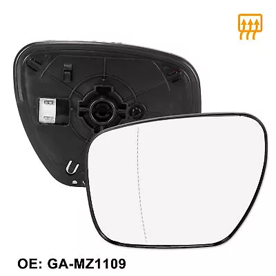 Mirror Glass Replacement Heated W/ Backing Left Side LH For Mazda 5 CX-7 CX-9  • $21.49