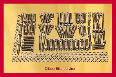 Harley Davidson V-Rod Stainless Steel Bolt Engine Kit Cover Screws 178 Pcs • $63.79