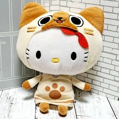 Monster Hunter Collaboration Hello Kitty Airu Stuffed Toy Sanrio Limited 12 Inch • $40.50