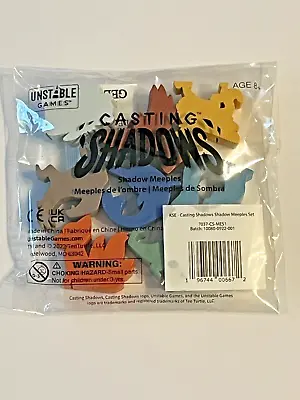 Casting Shadows Board Game Wooden Meeples  - Kickstarter Exclusive • $49.99