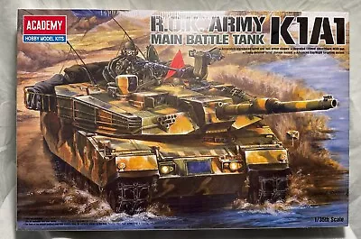 Academy R.O.K. Army K1A1 MBT No. 13215 | 1:35 Scale Model Tank Kit • $45