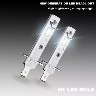 H1 6000K Super Bright White 40000LM CSP LED Headlight Bulb Kit High Low Beam DRL • $13.99