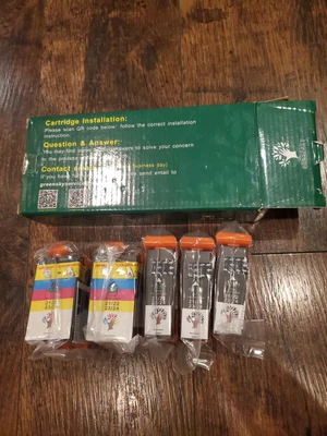 $24.94 • Buy 5 Pack New High Y Ink Cartridges Dell Series 21 22 23 24 V715w V515w P513w P713w