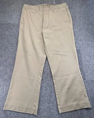 Big Mac Pants Mens 40x30 (Actual 38x29.5) Tan Beige Elastic Side Waist Workwear • $9.53