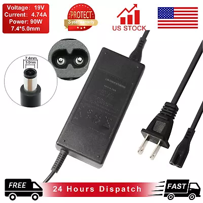 19V 4.74A 90W AC Adapter  Power Supply Charger Cord For HP Laptop 709566-001 • $11.49