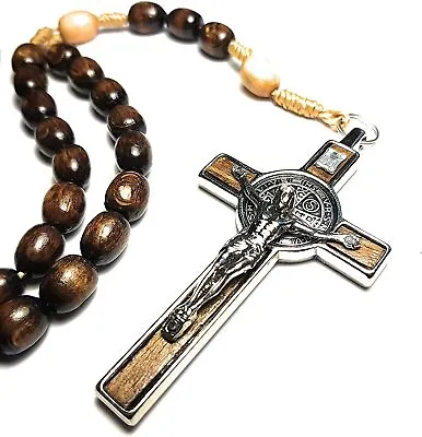 Made In Italy Rosary Blessed By Pope Francis Vatican Rome Holy Father Medal • $14.60