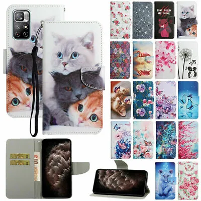 For Redmi Note 10Pro 4G/5G Note 11Pro 5G M3Pro Painted Wallet Leather Cover Case • $15.89