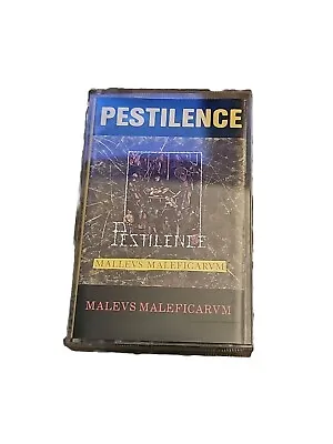 Pestilence - Malleus Maleficarum US Roadrunner Cassette 1988 DEATH Metal • $30