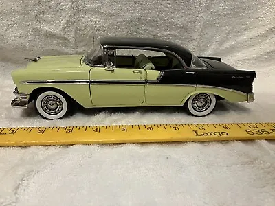 1/18 Precision Diecast Limited Edition 1956 Chevrolet Bel Air BLACK & YELLOW • $149.99
