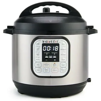 Instant Pot 6-Quart Duo Electric Pressure Cooker 7-in-1 Slow Cooker • $164.99