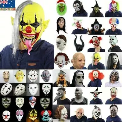 Book Day Zombie Cosplay Costume Horror Scary Mask Bloody Clown Fancy Dress AU' • $18.90