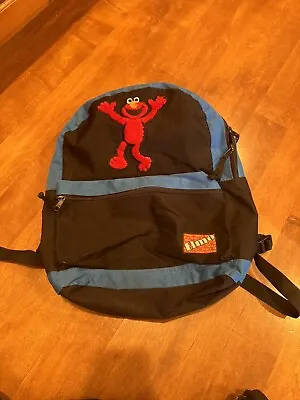 Vintage Talking Elmo Backpack Tickle Me Elmo Backpack Works! New Batteries • $14.99