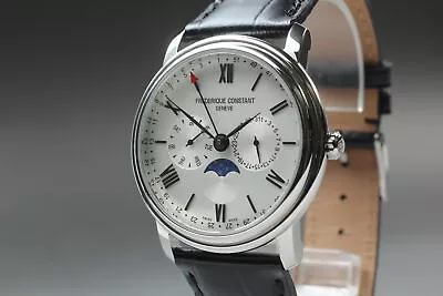 [N.MINT] New Battery! Frederique Constant Moonphase FC270X4P4/5/6 QZ Men's Watch • $659.90