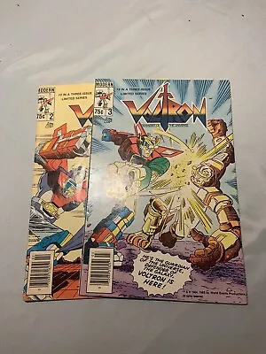 Voltron Comic Lot 1985 #2 #3 • $12