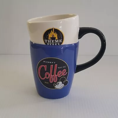 Mickey's REALLY SWELL Coffee Brand Stacked Mug Ceramic Disney Parks Theme Perks • $21.95