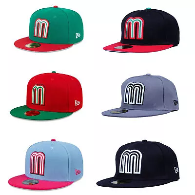 NEW NEW ERA Mexico 2023 World Baseball Cap 59FIFTY 5950 Fitted Cap • $9.99