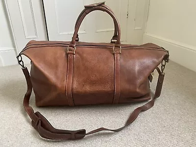 Mulberry Vintage Leather Brown Holdall/weekend Bag • £380