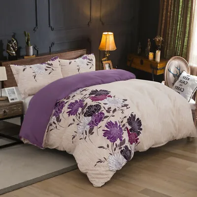 $29 • Buy All Size Bed Ultra Soft Quilt Duvet Doona Cover Set Or Sheet Pillowcase Floral