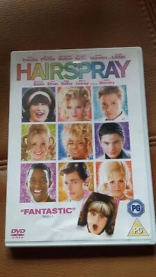  Hairspray DVD (2007) John Travolta Cert PG Region 2 Used Very Good Condition • £1.50